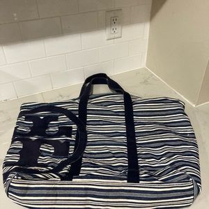 Tory Burch oversized denim tote